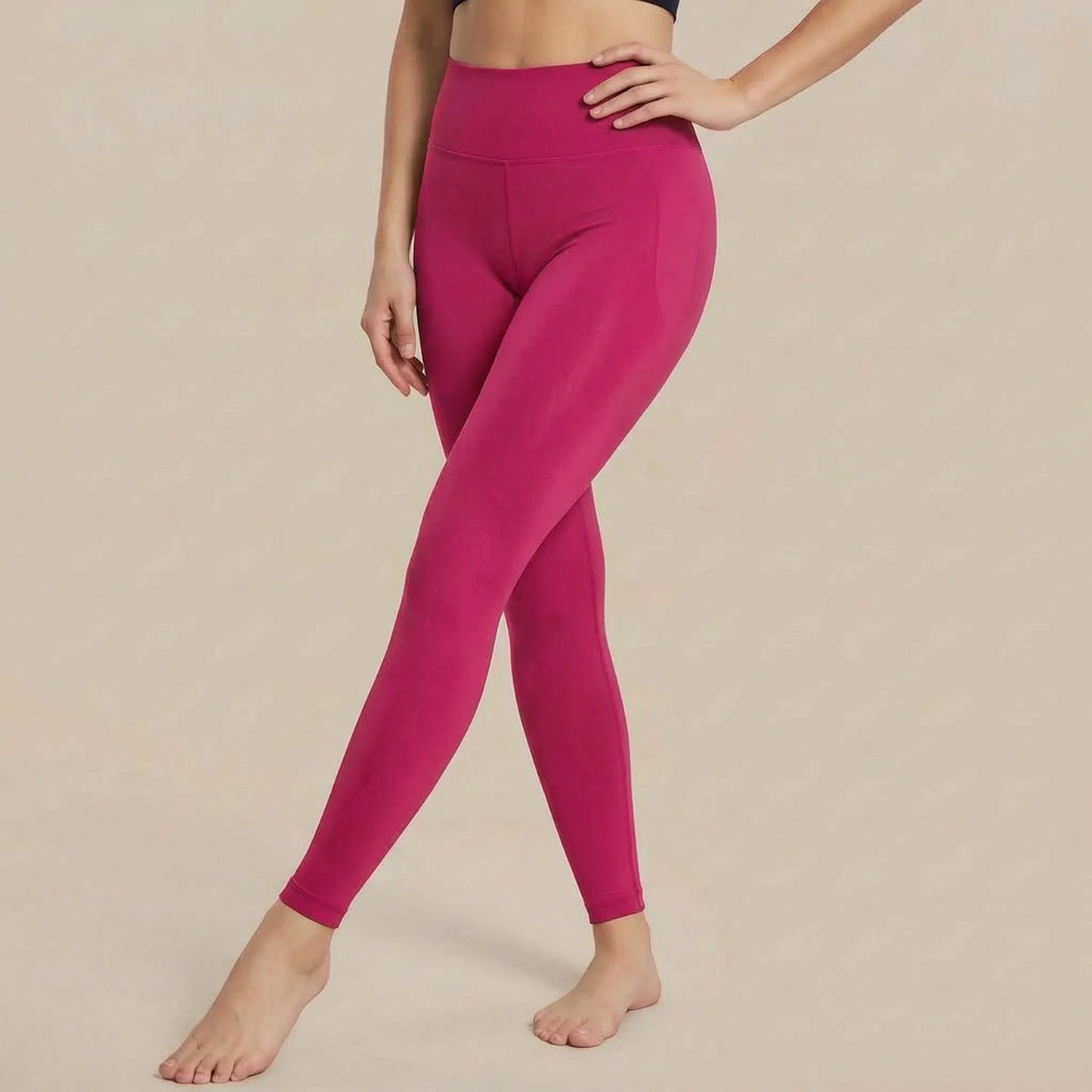 Movia | Legginsy Sportowe Z Wysokim Stanem