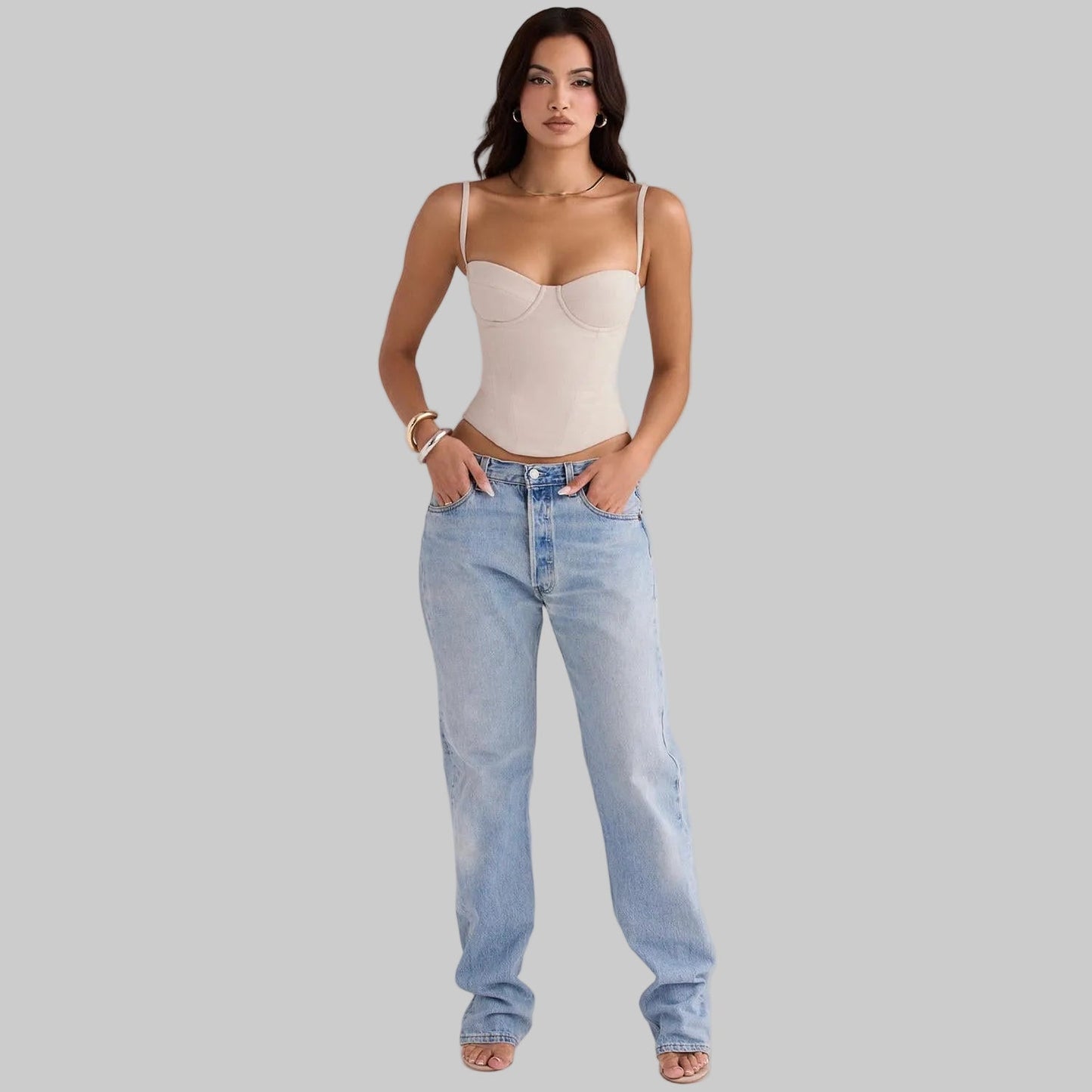 Mylana | Top inspirowany gorsetem