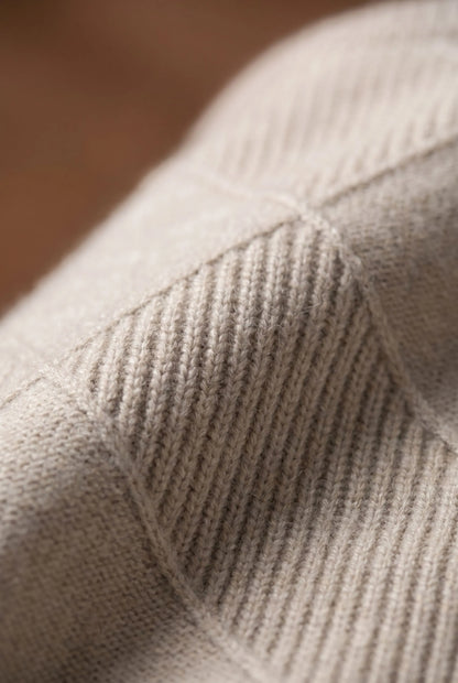 Auresa | Sweter W Romby Damski