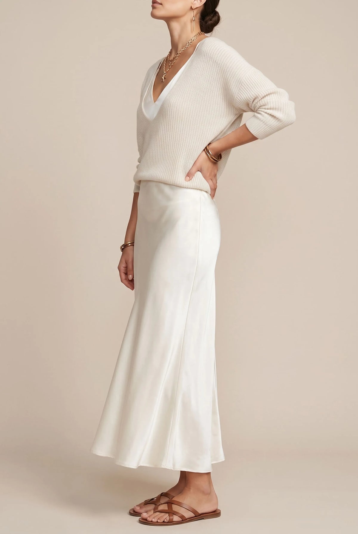 Avaria | Elegancki Luźny Casualowy Dwuczęściowy Komplet