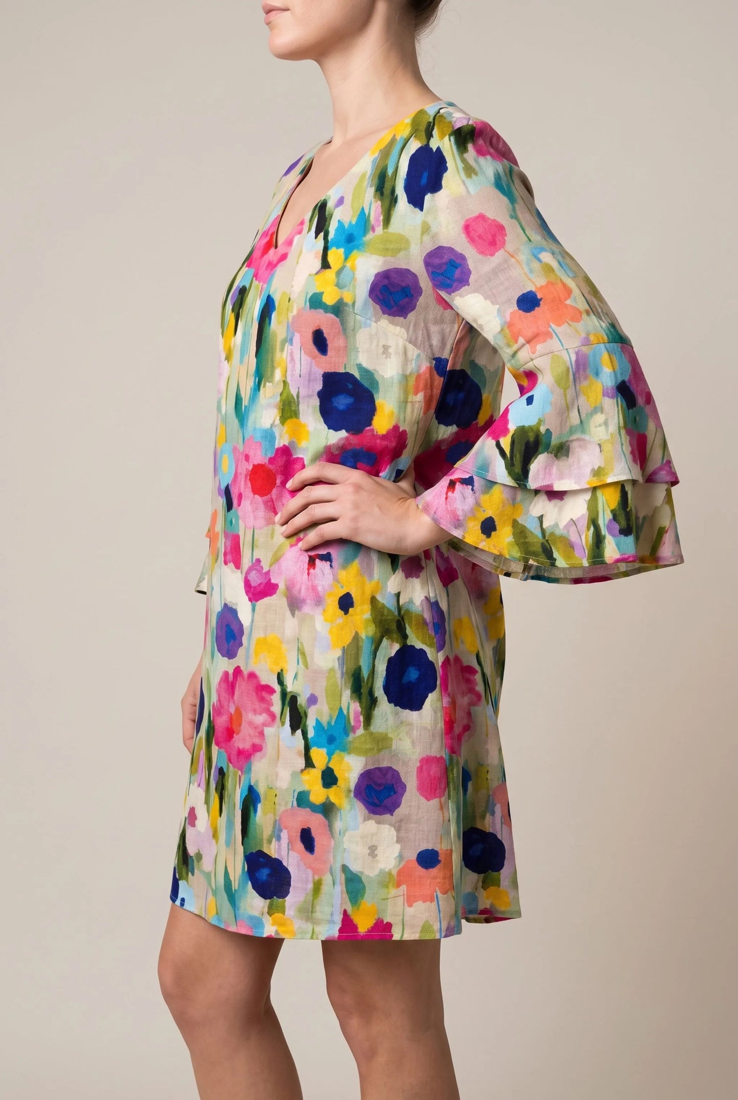 Bloomify | Letnia Sukienka Damska W Kwiaty