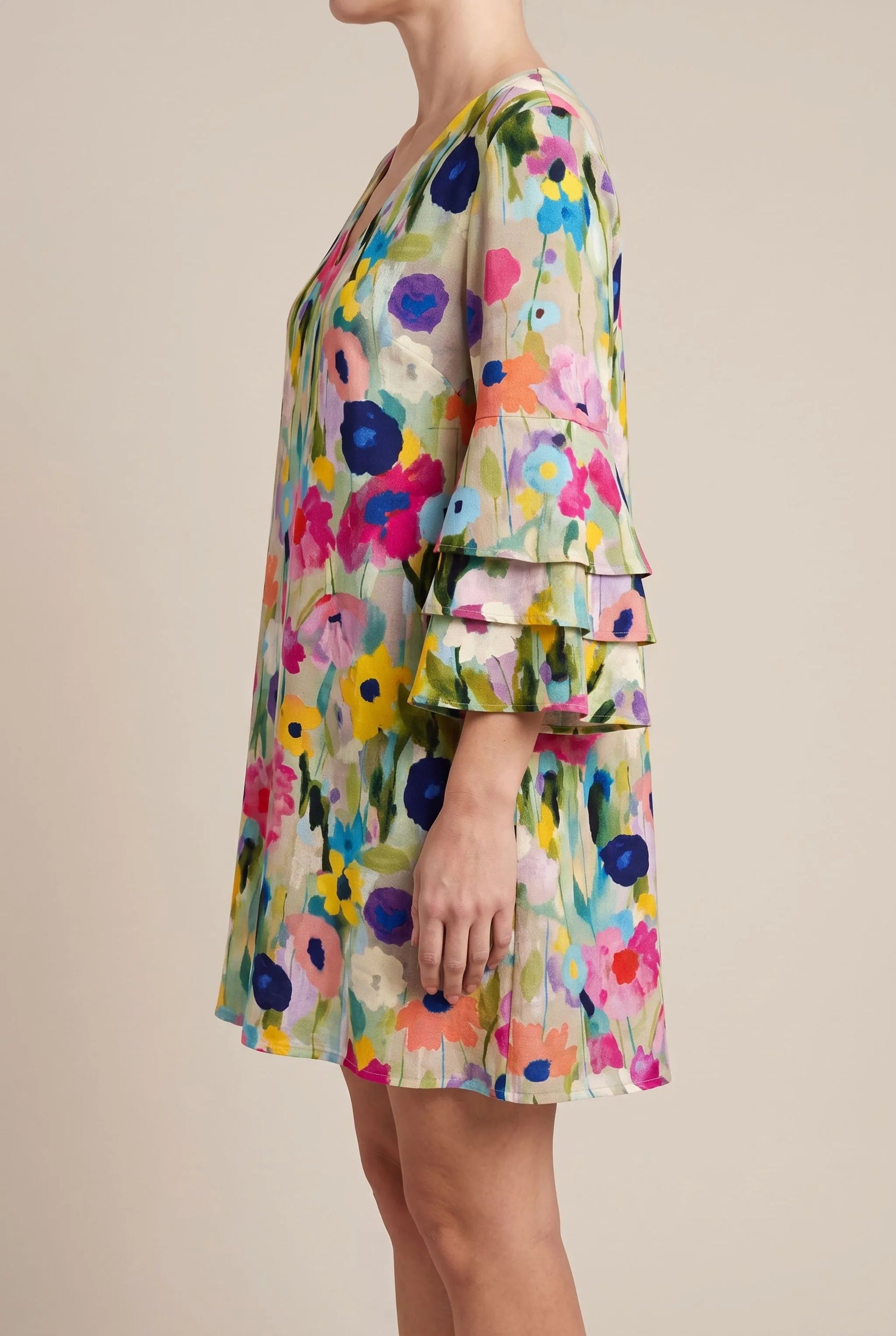 Bloomify | Letnia Sukienka Damska W Kwiaty