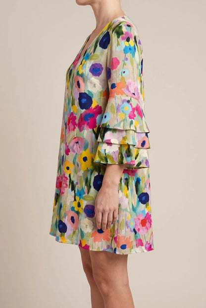 Bloomify | Letnia Sukienka Damska W Kwiaty