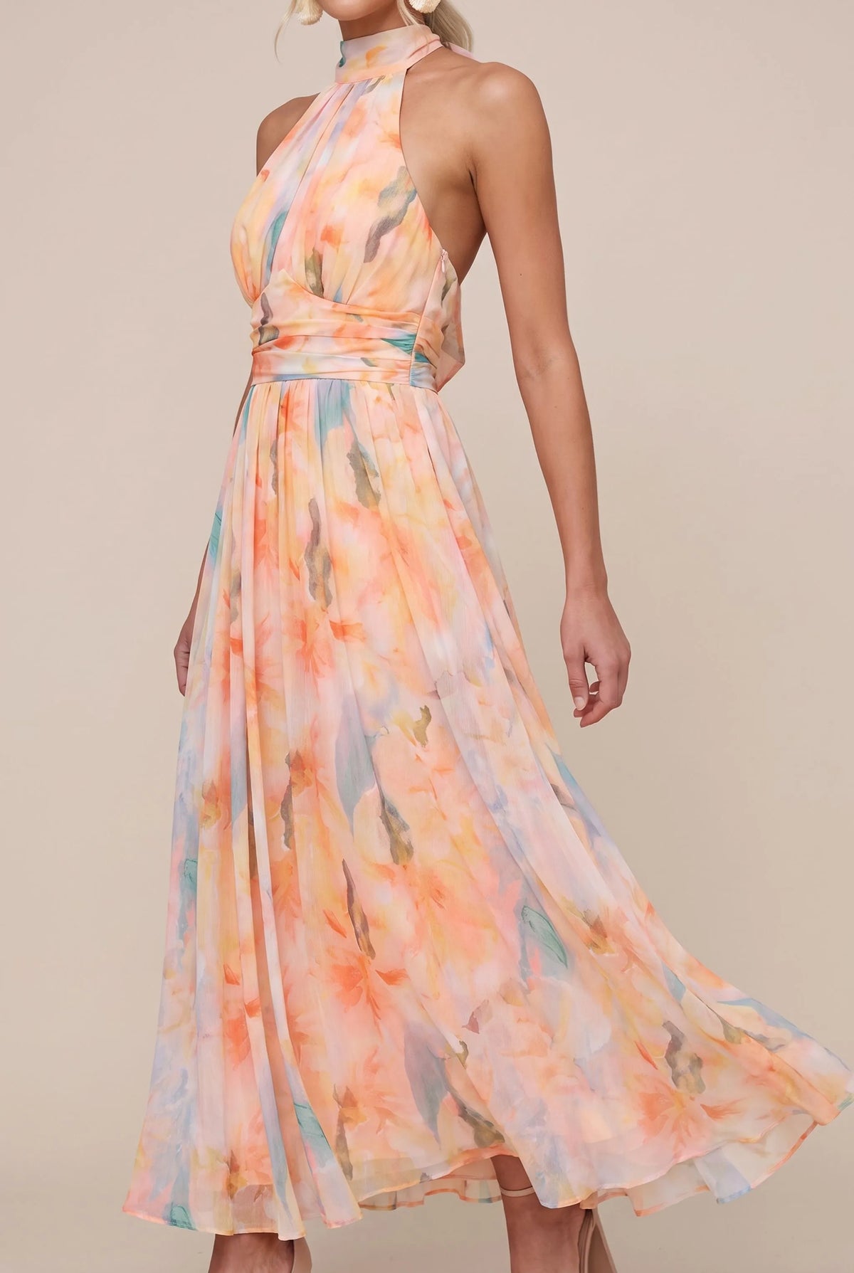 Bloomora | Elegancka Sukienka Maxi Na Letnie Uroczystości