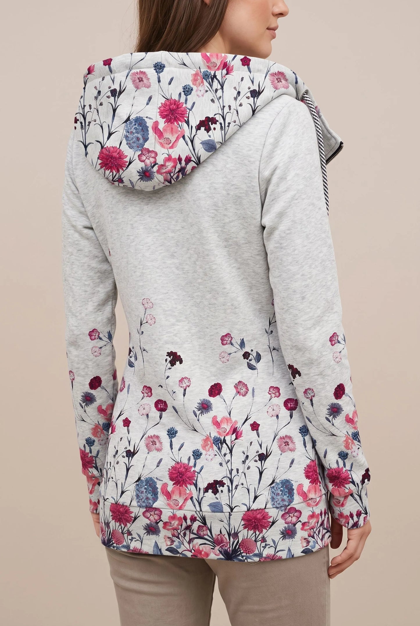 Blossoma | Rozpinana Bluza W Kwiaty
