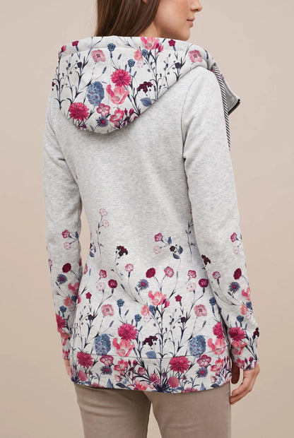 Blossoma | Rozpinana Bluza W Kwiaty