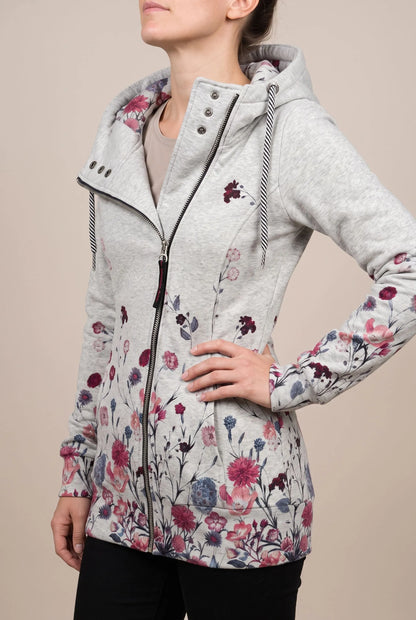 Blossoma | Rozpinana Bluza W Kwiaty
