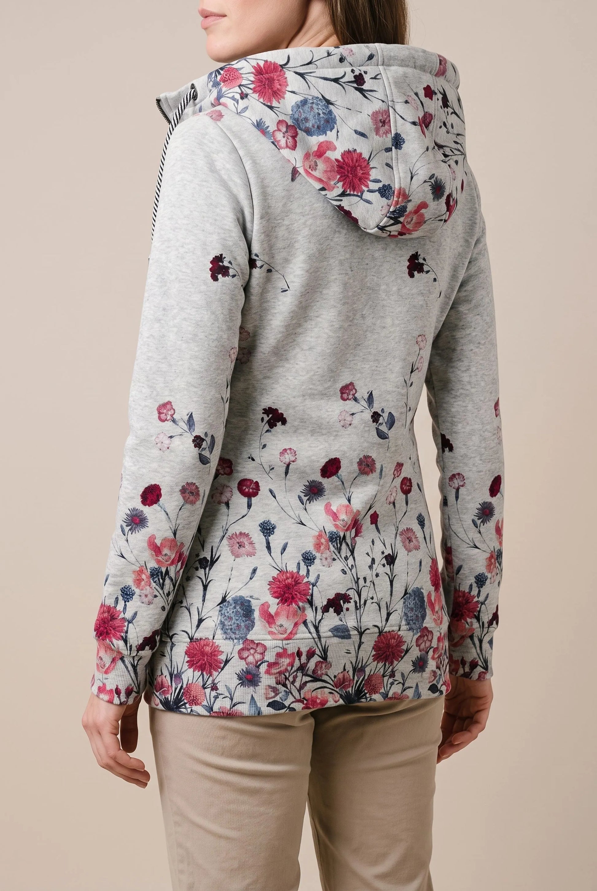 Blossoma | Rozpinana Bluza W Kwiaty