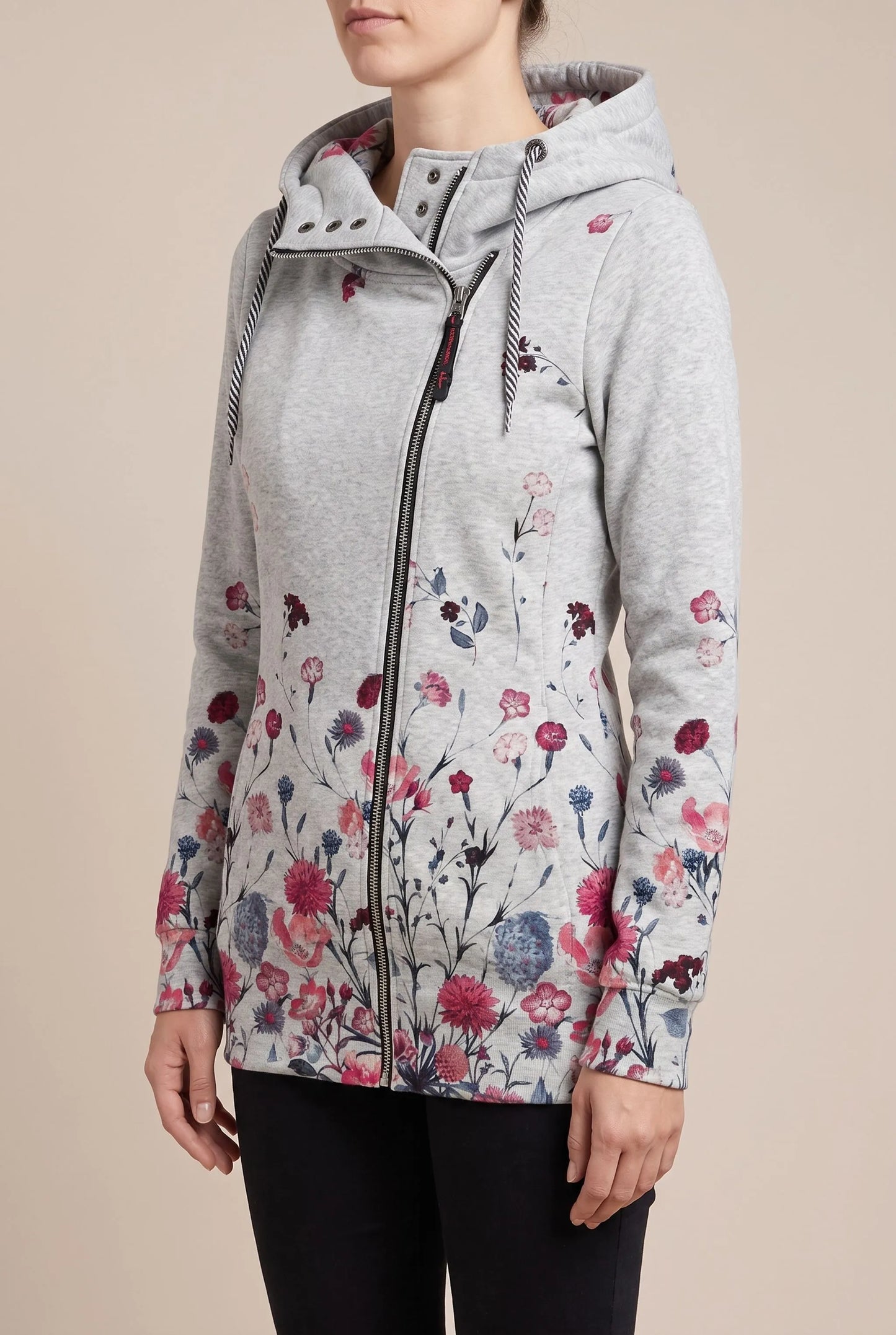 Blossoma | Rozpinana Bluza W Kwiaty