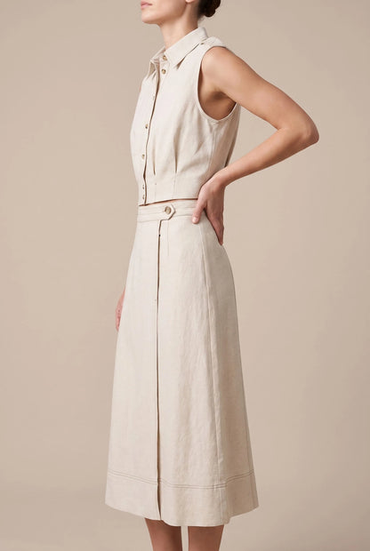 Breezely | Elegancki Komplet Dwuczęściowy Damski
