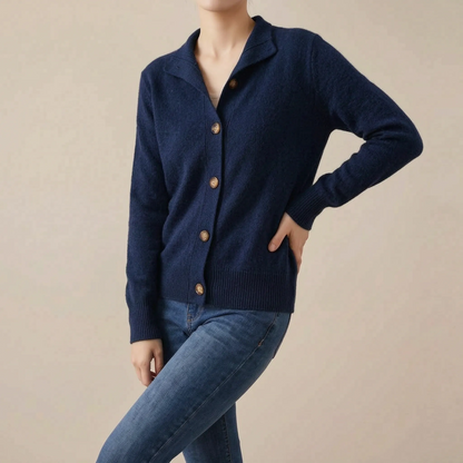 Calevia | Elegancki Kardigan Rozpinany Damski