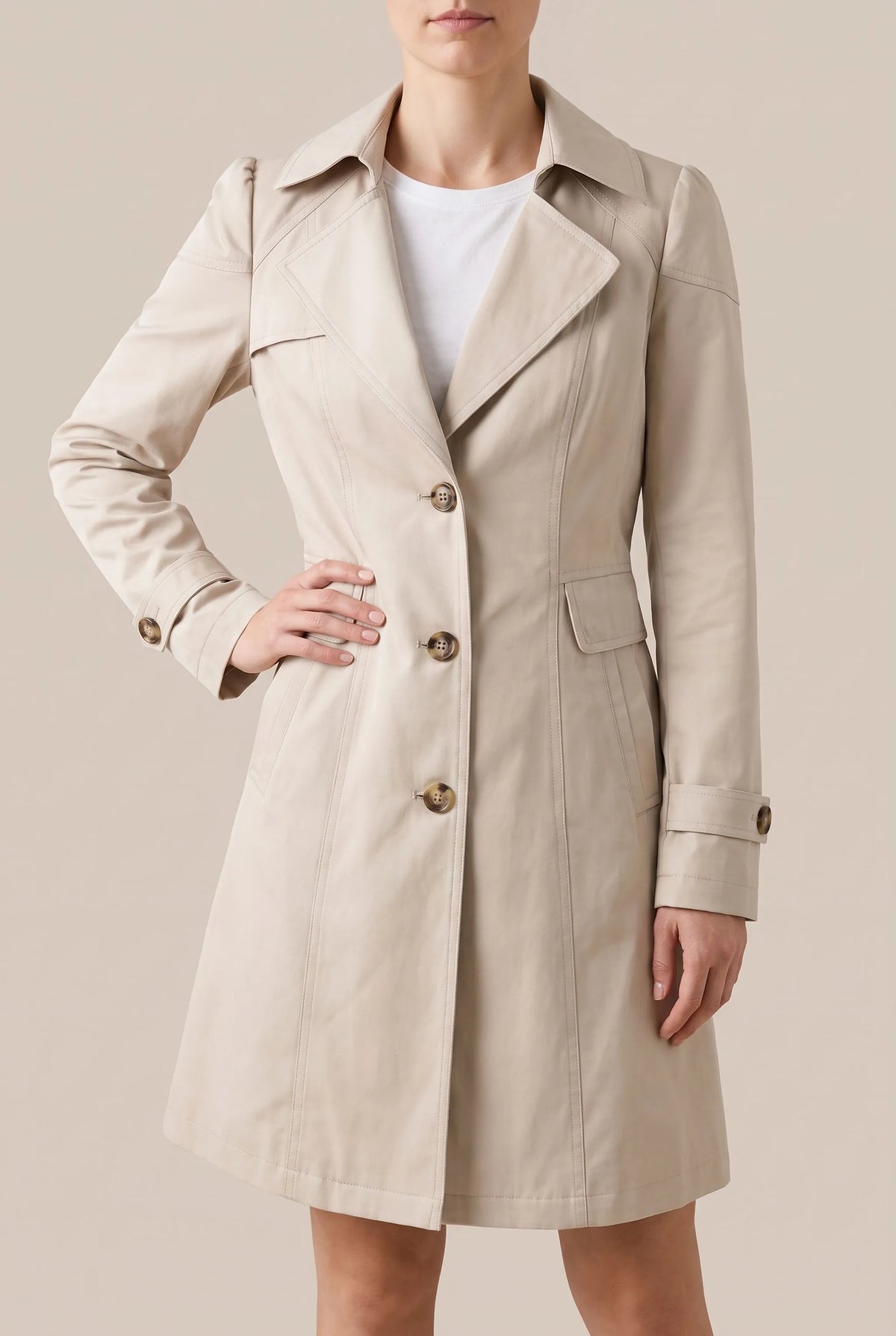 Chamora | Trench Coat Damski