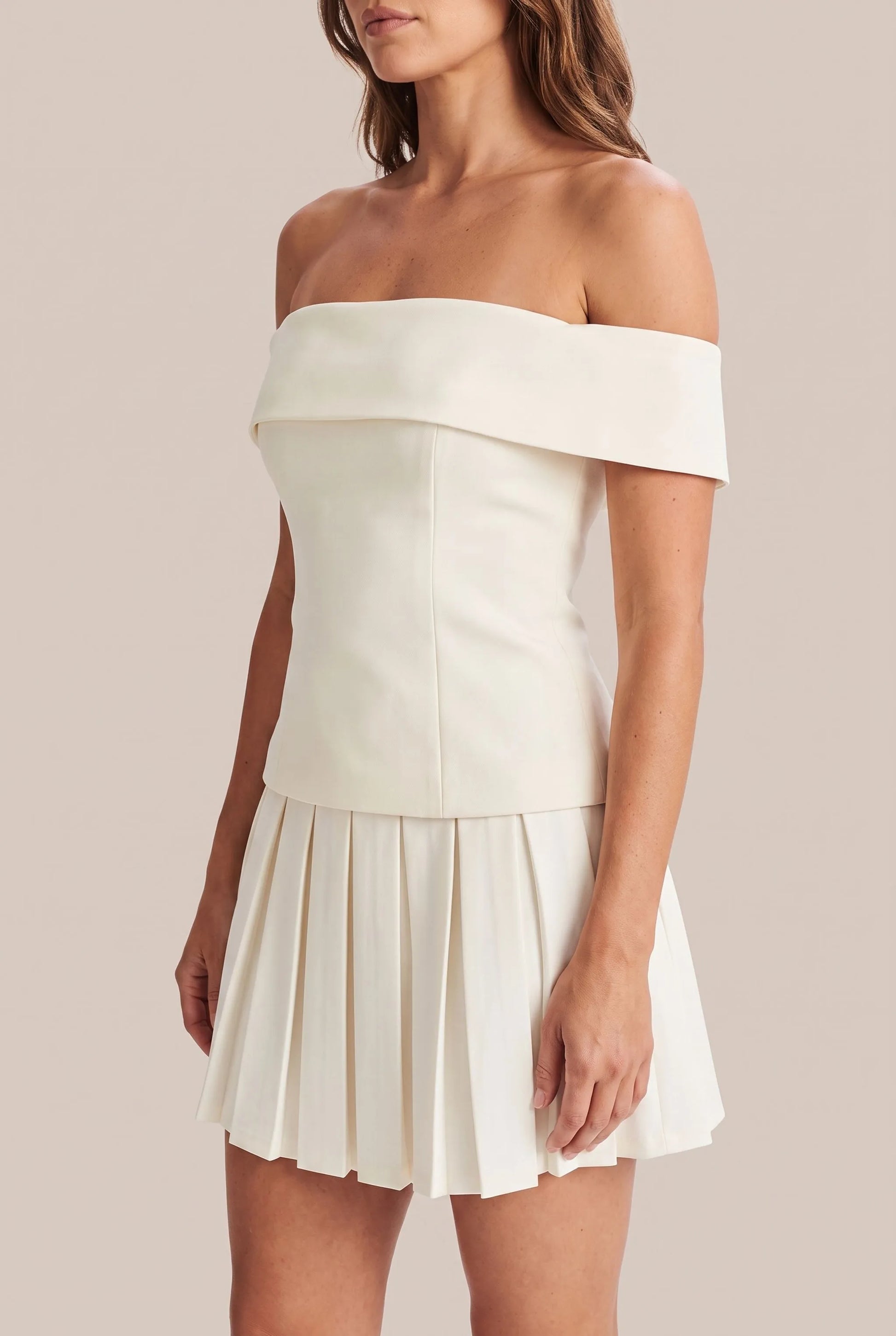 Cleora | Elegancki Komplet Damski Ze Spódnicą