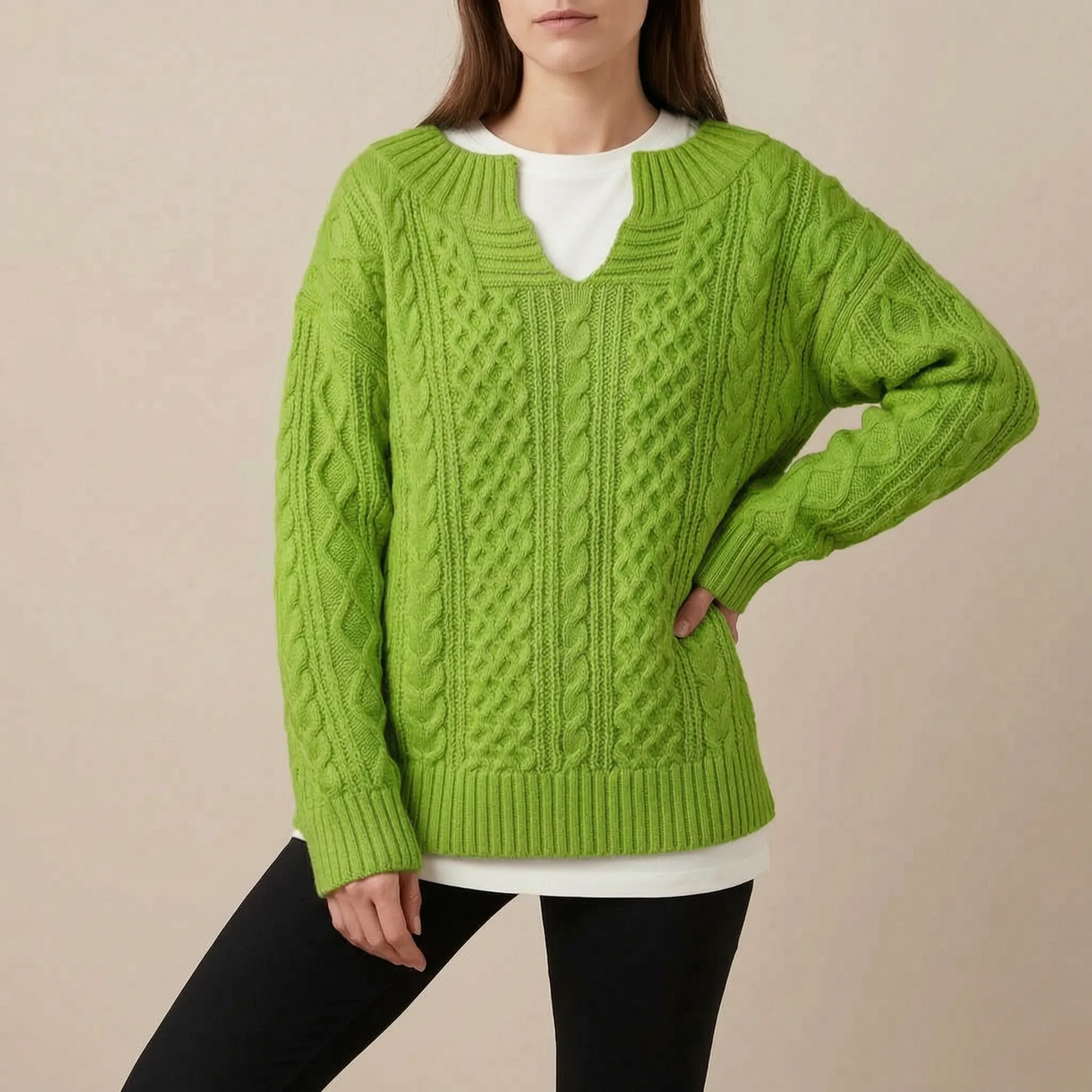 CozyCore | Damski Sweter Oversize