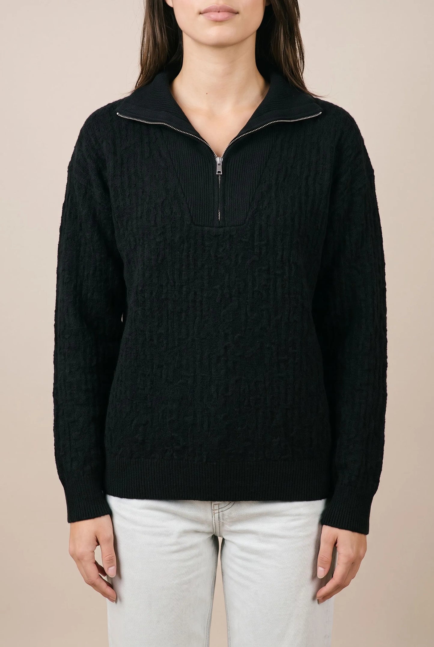 CozyVibe | Ciepły Sweter Damski Z Kołnierzykiem