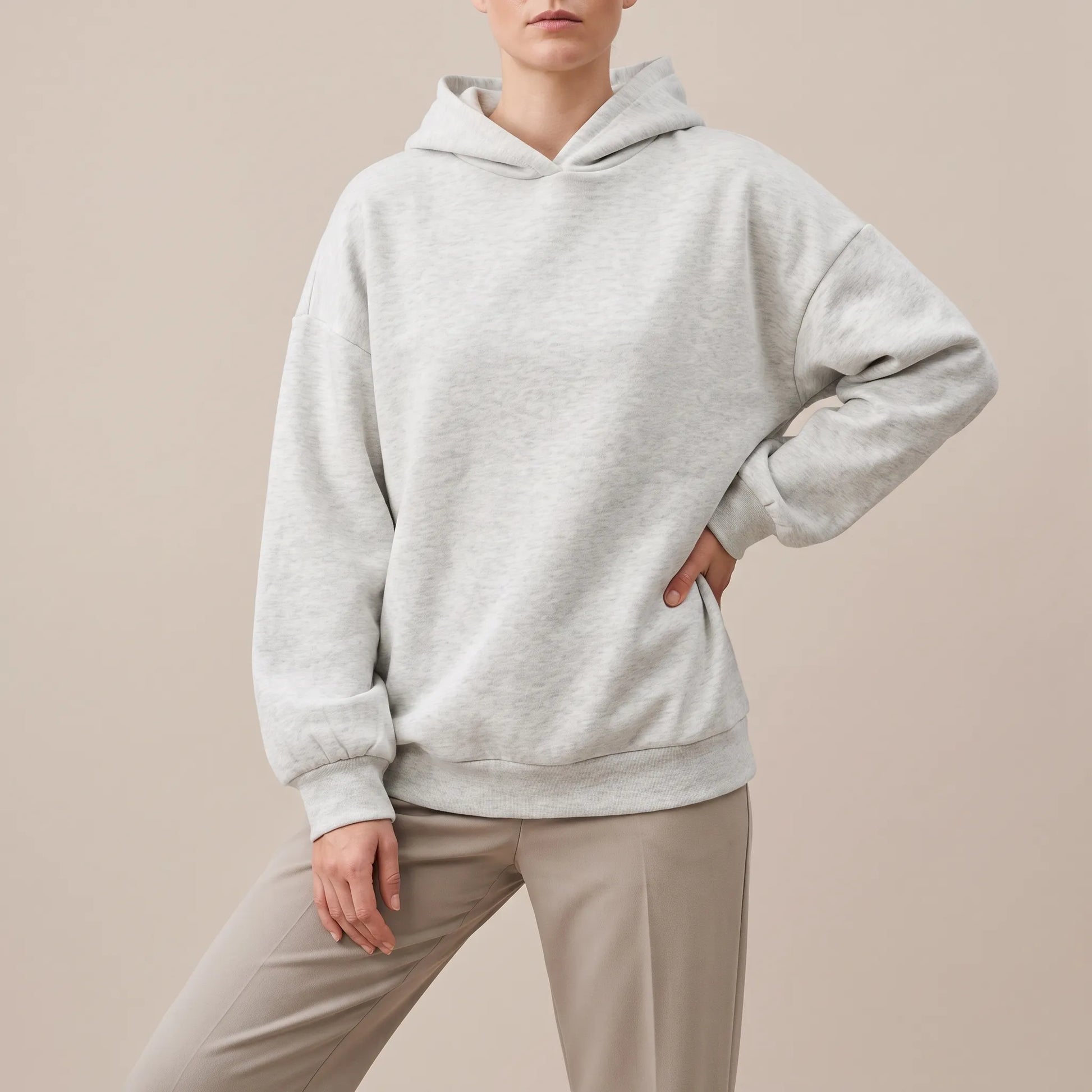 Cozyra | Luźna Bluza Z Kapturem
