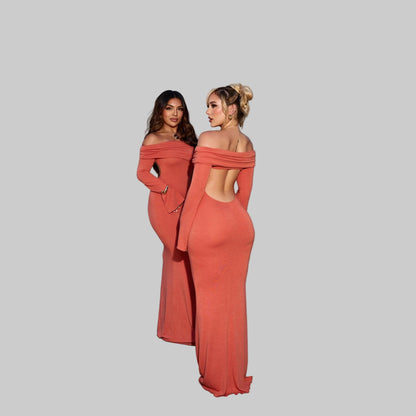 Maveya | Sukienka maxi