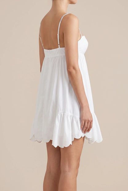 Dazlyn | Rozkloszowana Krótka Sukienka Babydoll