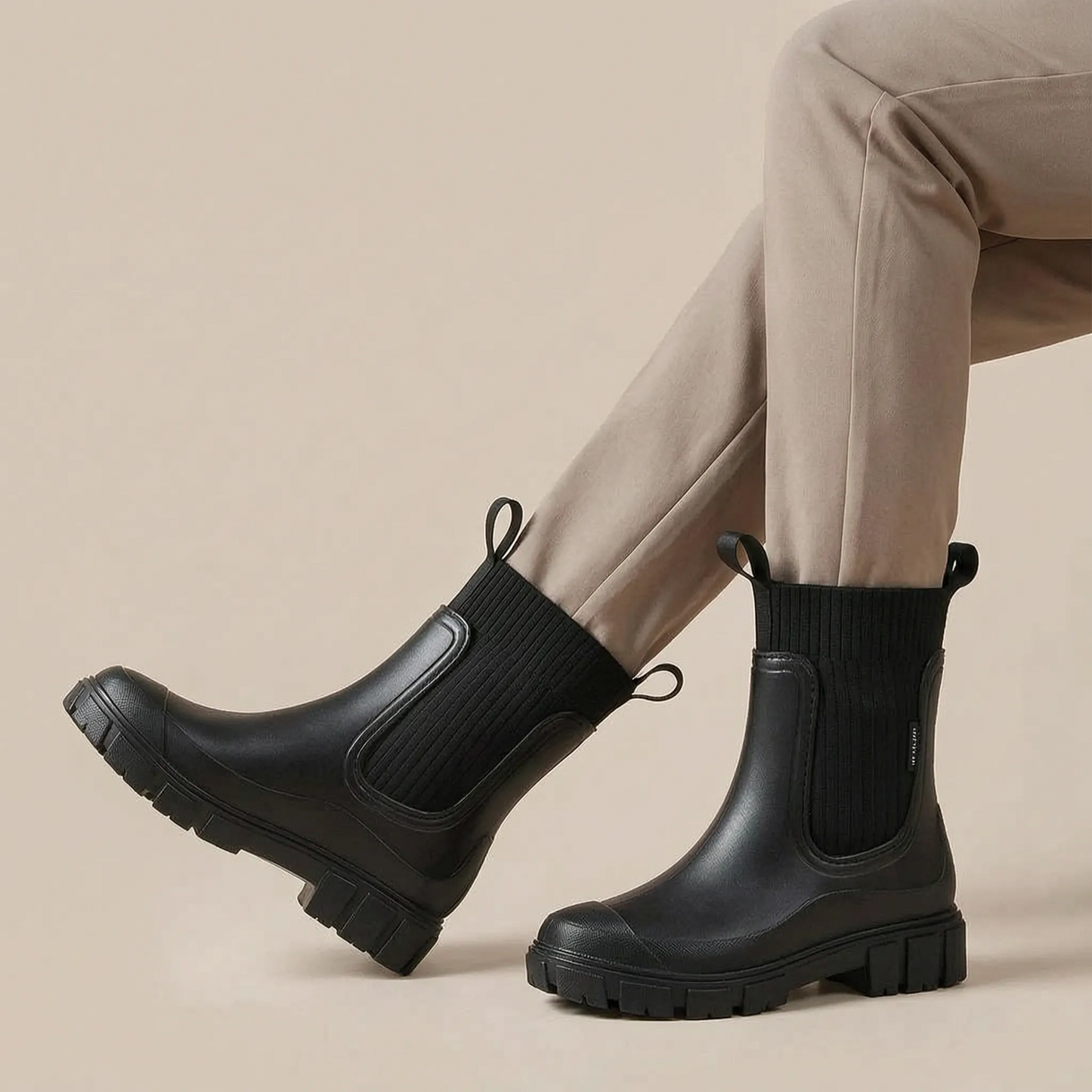 Drizzly | Krótkie Wsuwane Kalosze Damskie