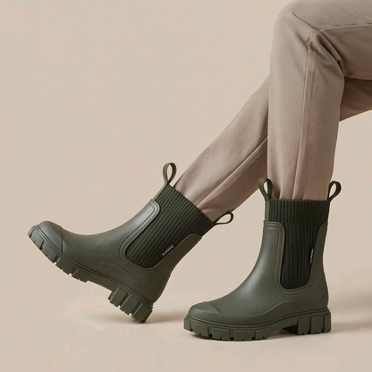 Drizzly | Krótkie Wsuwane Kalosze Damskie