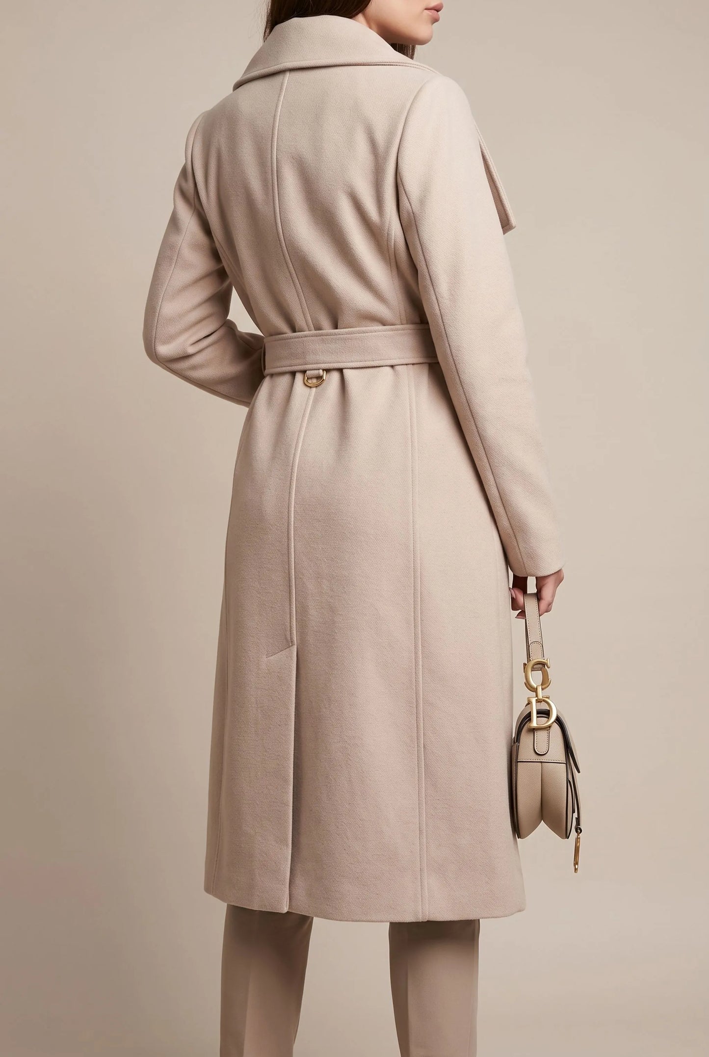 Elegancia | Elegancki Długi Trencz
