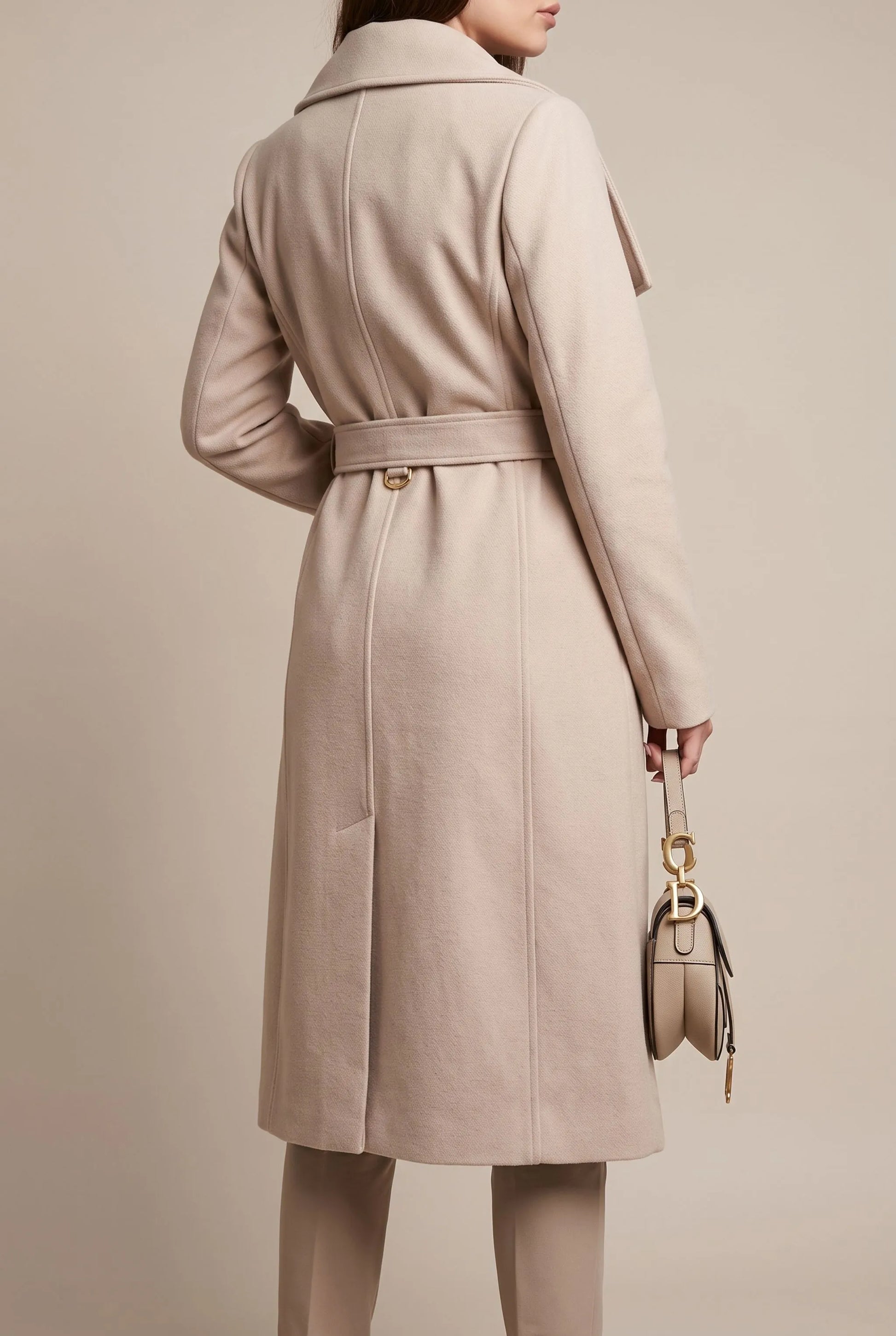 Elegancia | Elegancki Długi Trencz