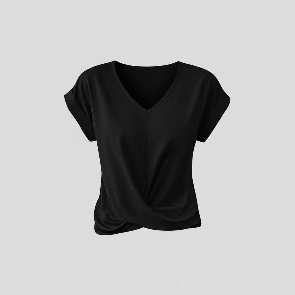 Elegancki Top Damski z Krótkim Rękawem | Topy Damskie Lato