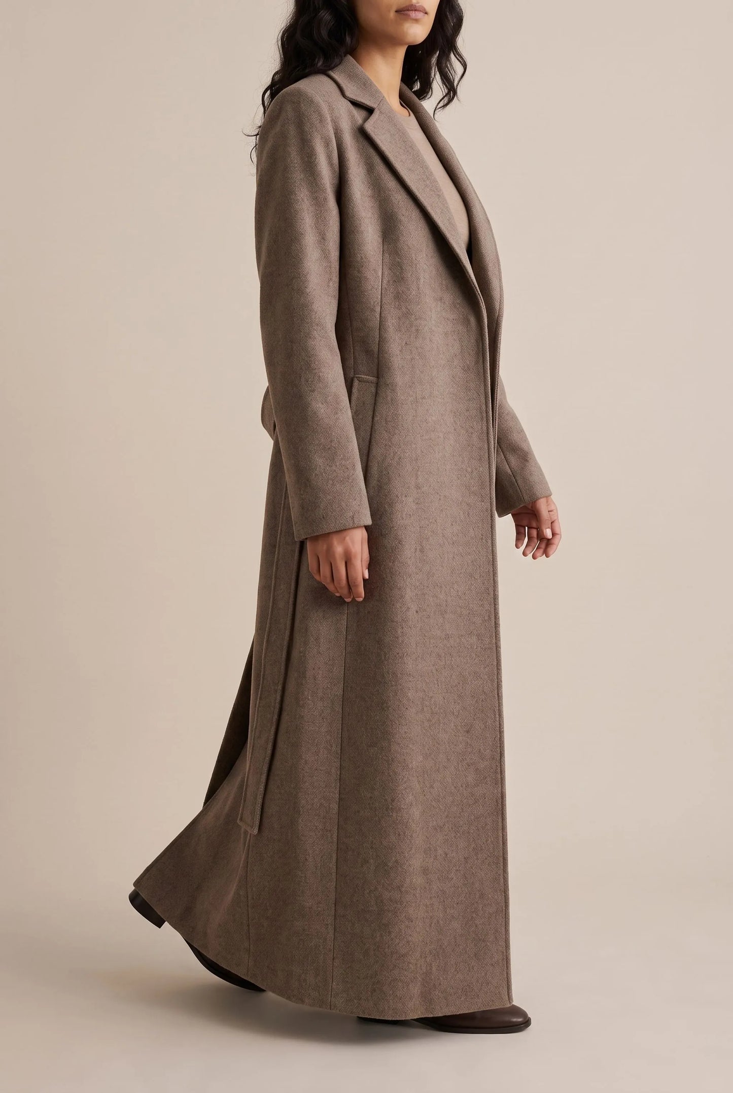 Elegantsy | Długi Płaszcz Zimowy Damski