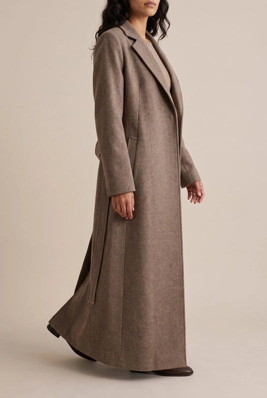 Elegantsy | Długi Płaszcz Zimowy Damski