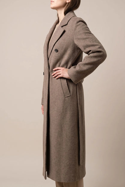 Elegantsy | Długi Płaszcz Zimowy Damski
