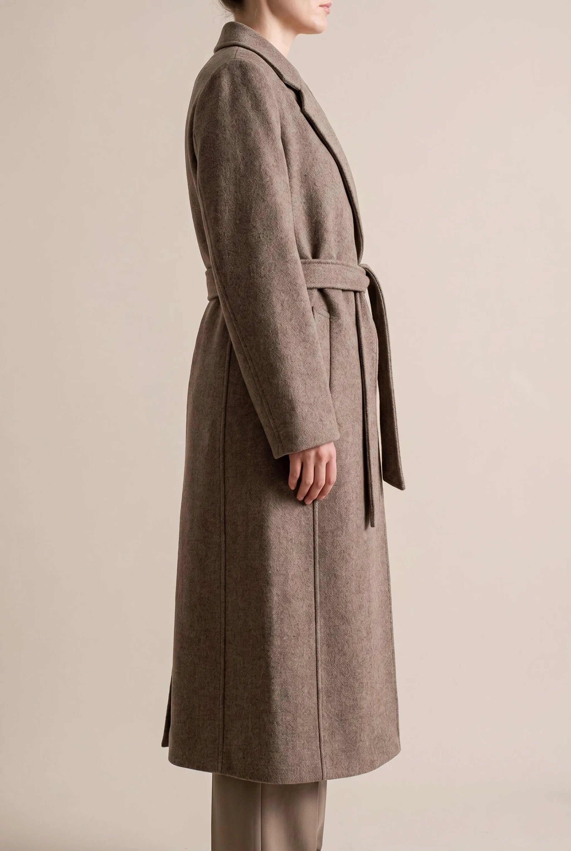 Elegantsy | Długi Płaszcz Zimowy Damski