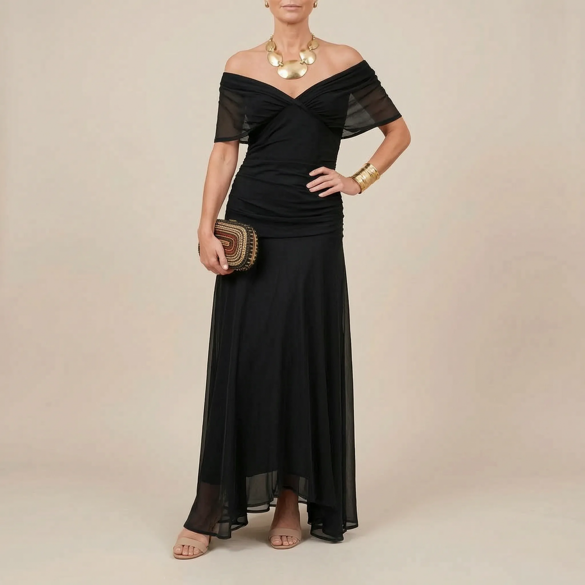 Evoray | Elegancka Sukienka Maxi Na Wesele