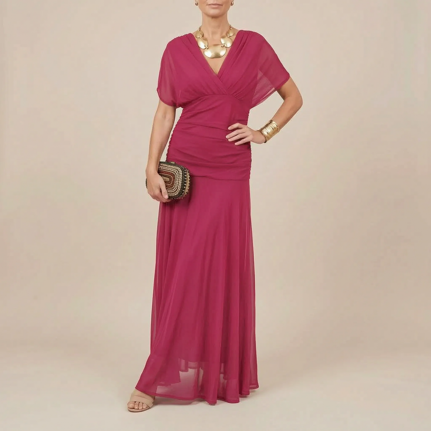 Evoray | Elegancka Sukienka Maxi Na Wesele