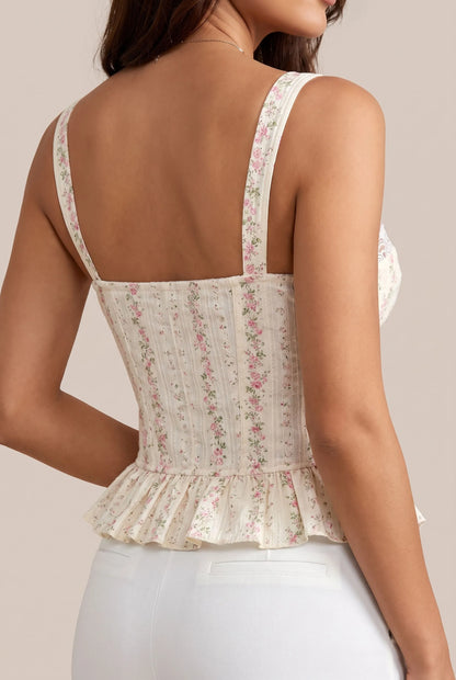 FloraCorset | Gorset Damski W Kwiaty