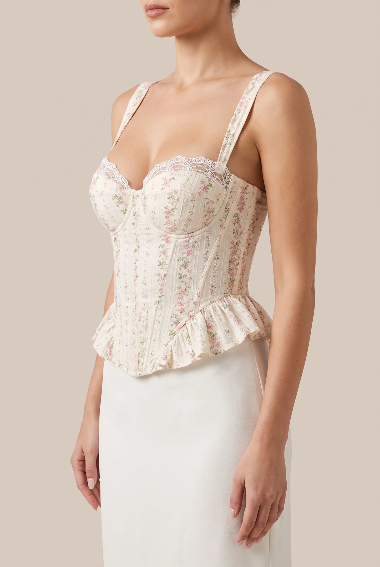 FloraCorset | Gorset Damski W Kwiaty