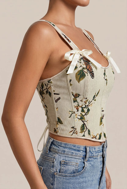 Florina | Kwiatowy Top Gorset