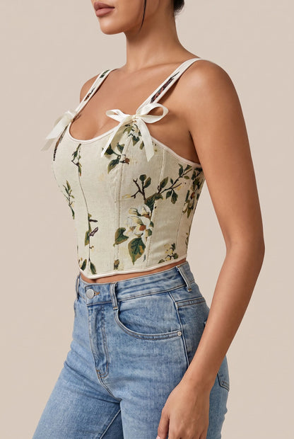 Florina | Kwiatowy Top Gorset