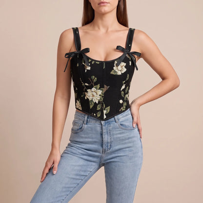 Florina | Kwiatowy Top Gorset