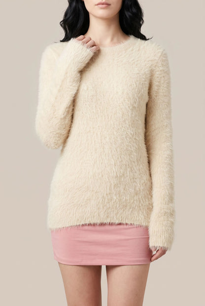 Fluffis | Puszysty Sweter Damski O Luźnym Kroju