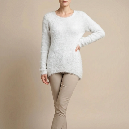 Fluffis | Puszysty Sweter Damski O Luźnym Kroju