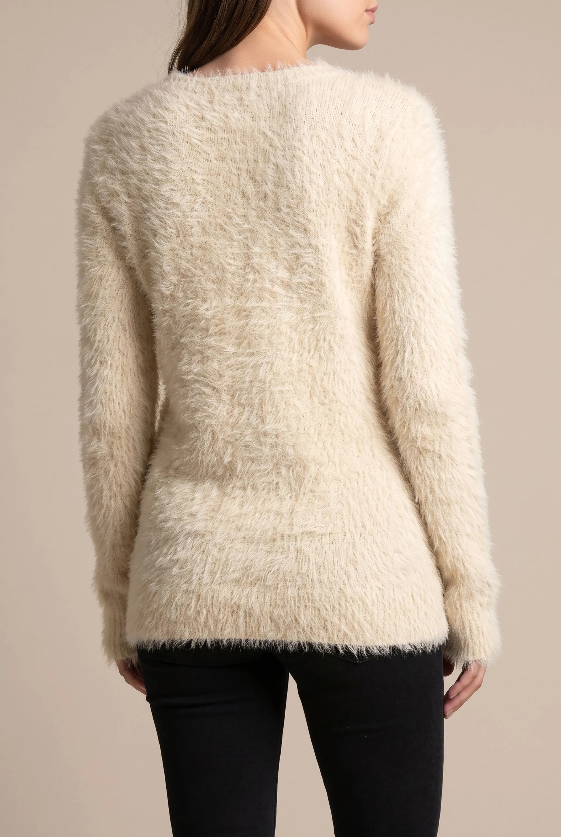 Fluffis | Puszysty Sweter Damski O Luźnym Kroju
