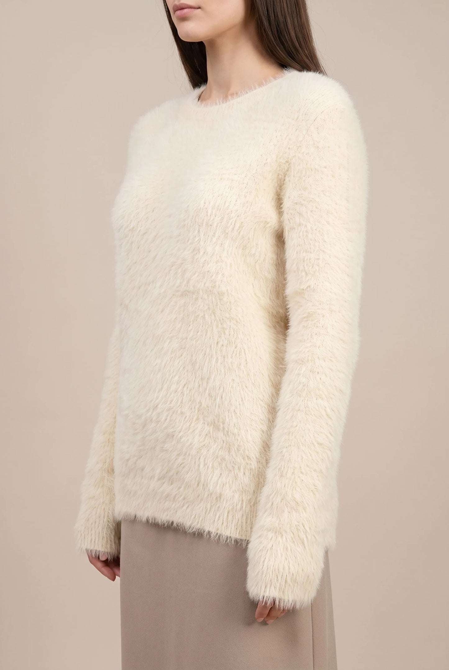 Fluffis | Puszysty Sweter Damski O Luźnym Kroju