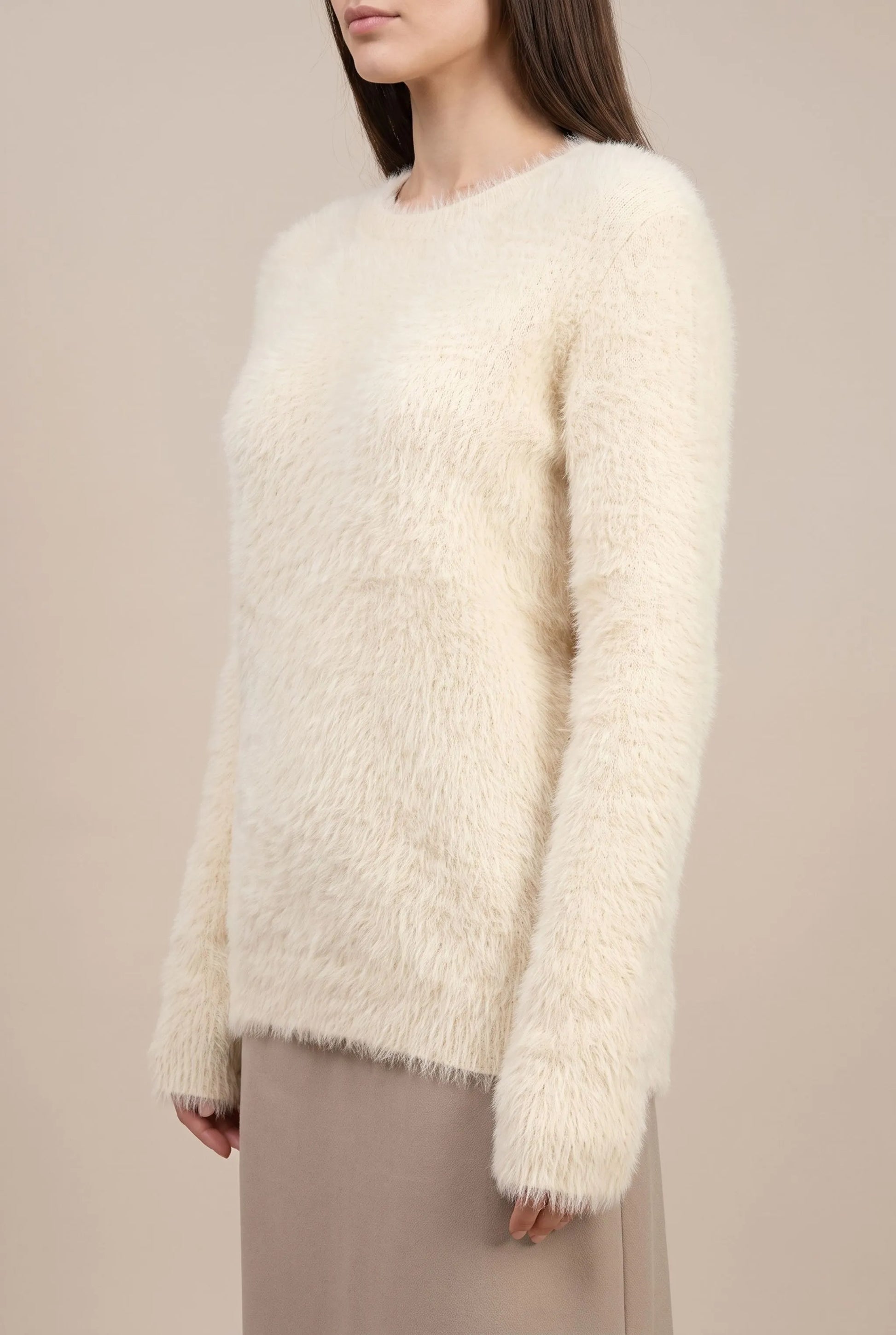 Fluffis | Puszysty Sweter Damski O Luźnym Kroju