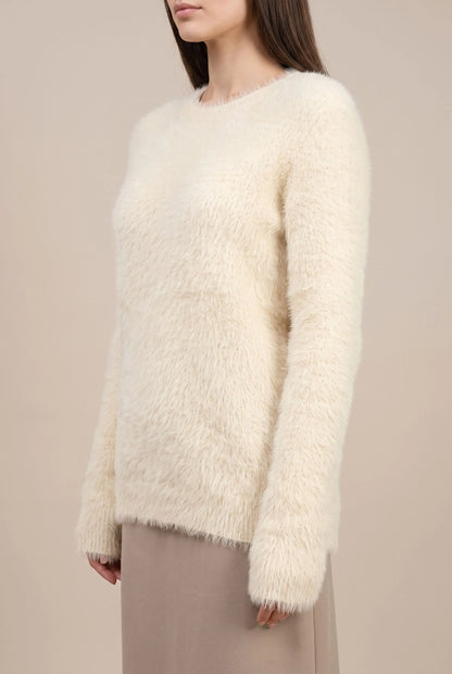Fluffis | Puszysty Sweter Damski O Luźnym Kroju