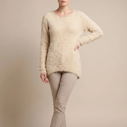 Fluffis | Puszysty Sweter Damski O Luźnym Kroju