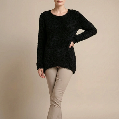 Fluffis | Puszysty Sweter Damski O Luźnym Kroju