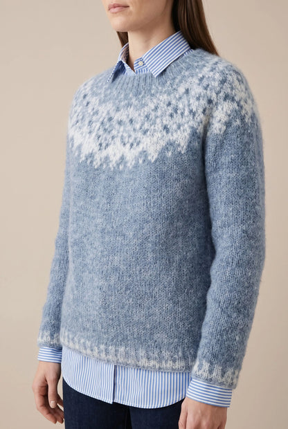 Frostlyn | Klasyczny Damski Sweter Zimowy