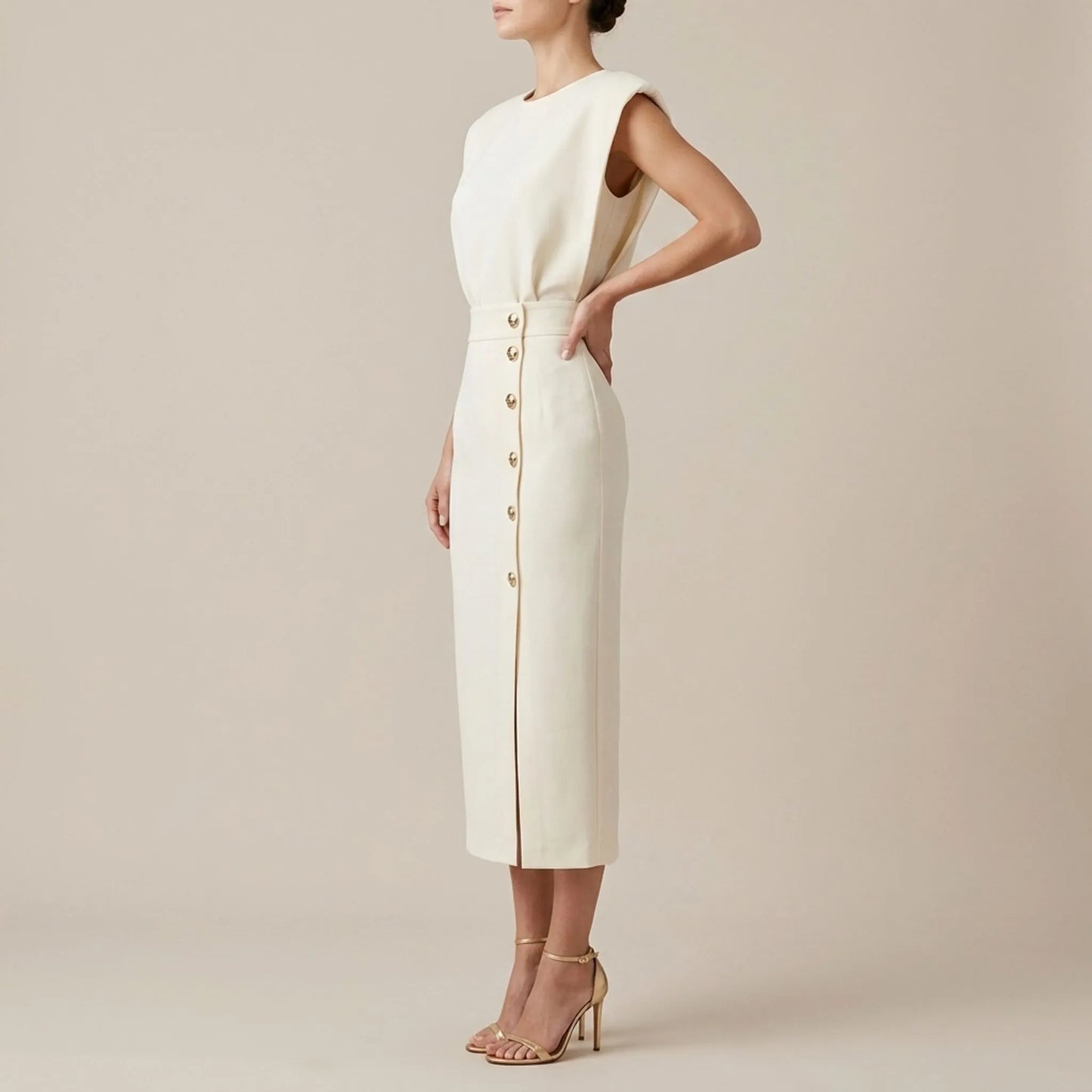 Kensley - Elegancka Sukienka Midi