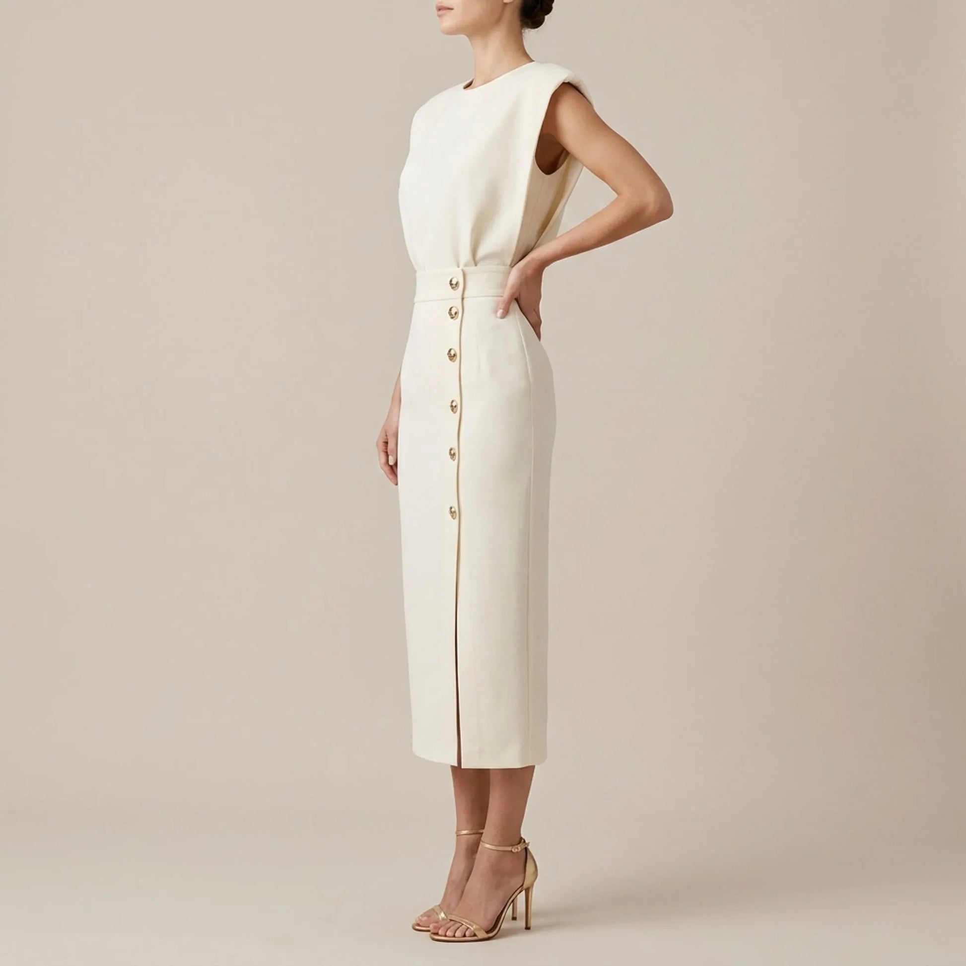 Kensley - Elegancka Sukienka Midi