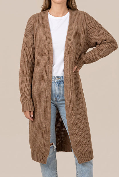 LayerLuxe | Długi Kardigan Damski